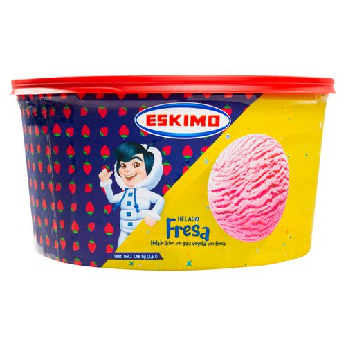 Helado Eskimo Sabor A Fresa- 964gr