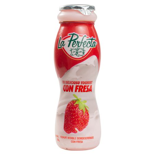 Yogurt La Perfecta Bebible Fresa - 200Gr