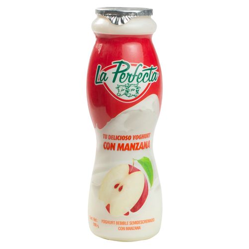 Yogurt La Perfecta Bebible Manzana - 200Gr