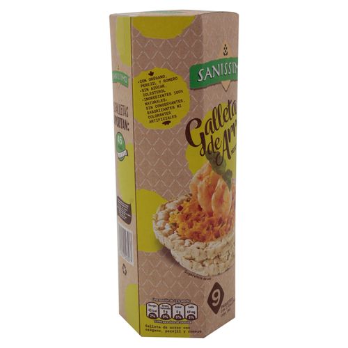 Galleta Sanissimo Arroz Quinoa Sal -108g