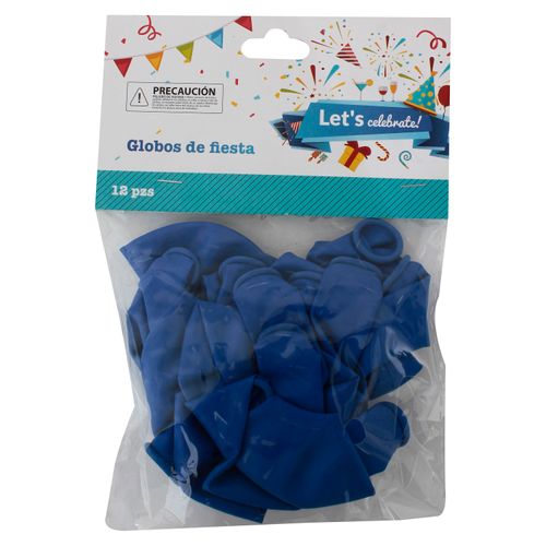 12 Pack De Globos Colores Surtidos