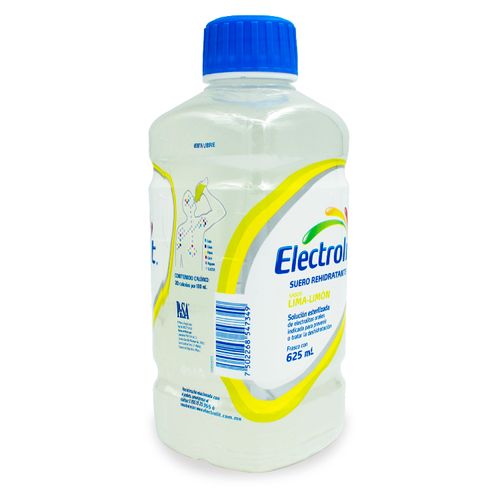 Suero Rehidratente Electrolit Adulto Sabor Lima - Limón, Para Pevenir O Tratar La Deshidratación - 625ml