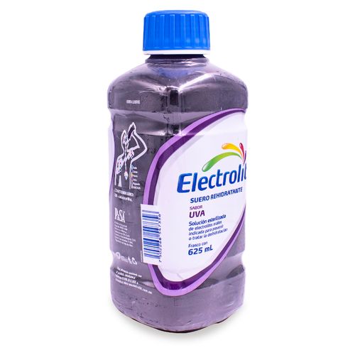 Suero Rehidratante Electrolit Adulto Sabor Uva, Para Pevenir O Tratar La Deshidratación - 625ml