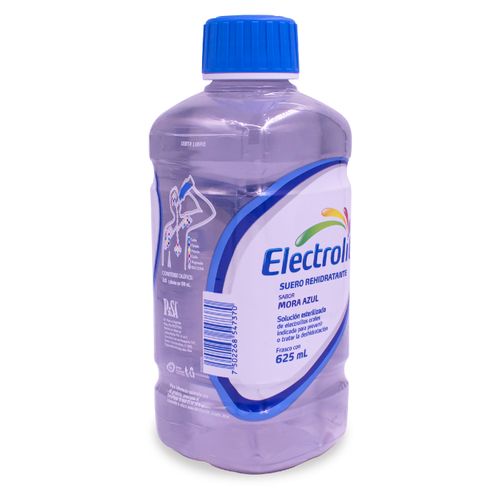 Suero Rehidratante Electrolit Adulto Sabor Mora Azul, Para Pevenir O Tratar La Deshidratación - 625ml