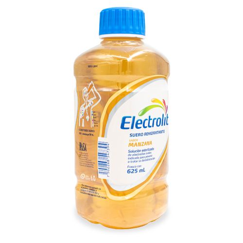 Suero Rehidratante Electrolit Adulto Sabor Manzana, Para Pevenir O Tratar La Deshidratación - 625ml