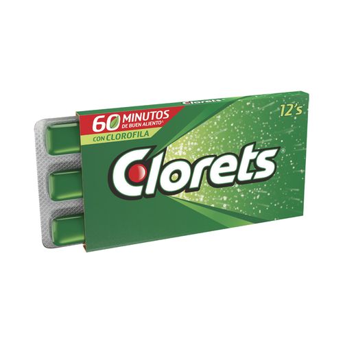 Goma De Mascar Clorets Sabor Menta - 16.8g