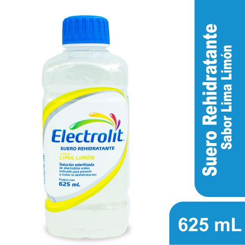 Suero Rehidratente Electrolit Adulto Sabor Lima - Limón, Para Pevenir O Tratar La Deshidratación - 625ml