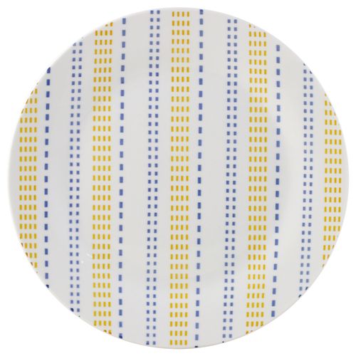 Plato llano Mainstays de porcelana -9 pulgadas