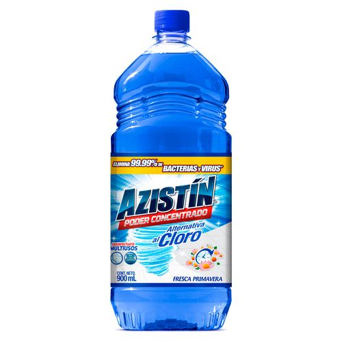 Desinfectante Multiusos Azistín Poder Concentrado Alternativa Al Cloro Botella - 900ml