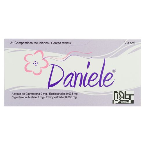 Daniele 2 Mg 21 Tabletas Recubiertas  -Precio indicado por Unidad-