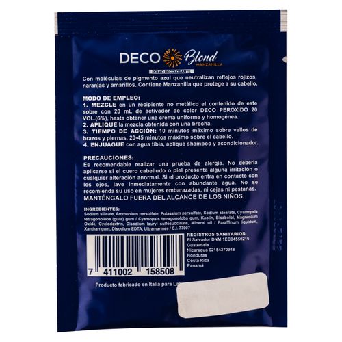 Descolorante  Wella Polvo Manzani - 10 g