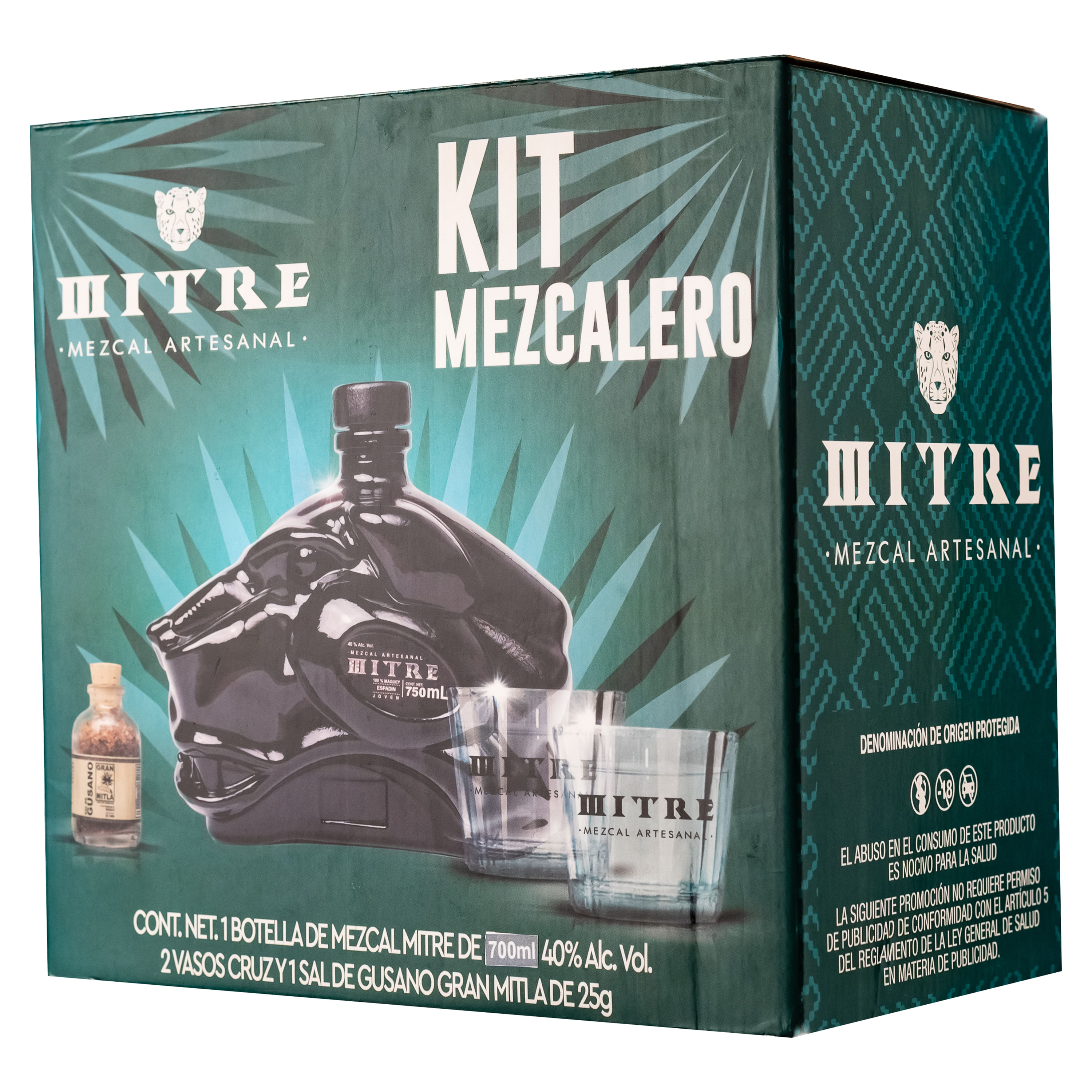 Comprar Kit Mezca Artesan Sal Gusano Mitre 700Ml | Walmart Nicaragua