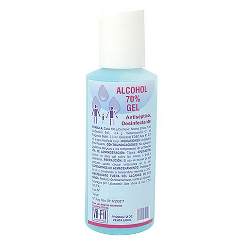 Alcohol 0,70 Gel X 120 Ml