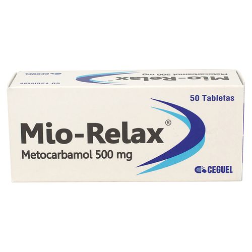 Mio Relax Ceguel 5O Tabletas - 500mg  -Precio indicado por Unidad-