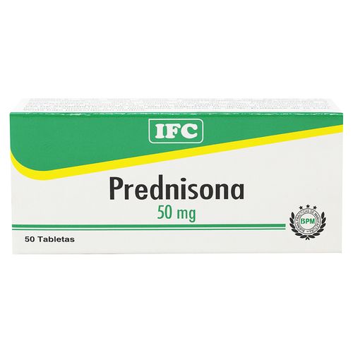 Prednisona Ceguel 50 Tabletas - 50mg  -Precio indicado por Unidad-