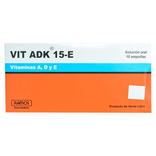 Vit Adk 15-E Amp 3 Ml - Venta Por Caja