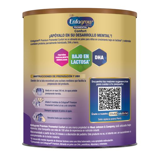 Formula Confort E2 Enfagrow -800g