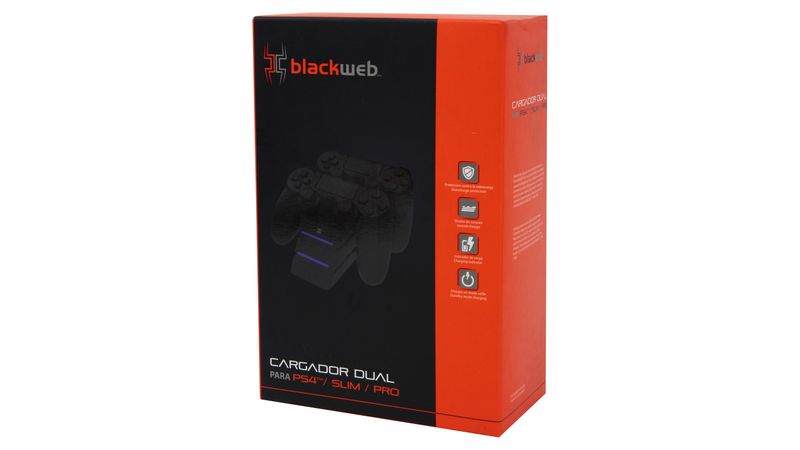Comprar Cargador Blackweb Doble Para PlayStation5