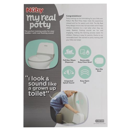 Asiento Nuby Entrenador My Real Potty