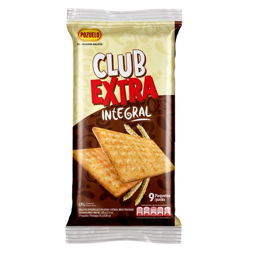 Galleta Pozuelo Club Integral - 255gr