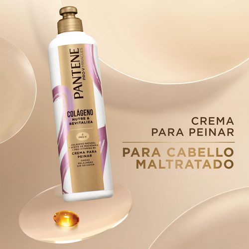 Crema para peinar Pantene con colágeno - 300 ml