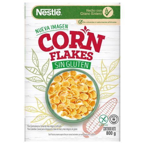 Cereal Nestle Corn Flakes Sin Gluten Bolsa -800gr
