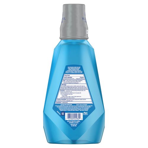 Enjuague bucal Crest Pro-Health, sin alcohol, multiprotección de menta limpia, 1 L