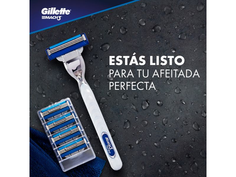 Repuestos-de-afeitar-para-hombre-Gillette-Mach3-Turbo-con-banda-lubricante-30-m-s-grande-2-unidades-5-4704