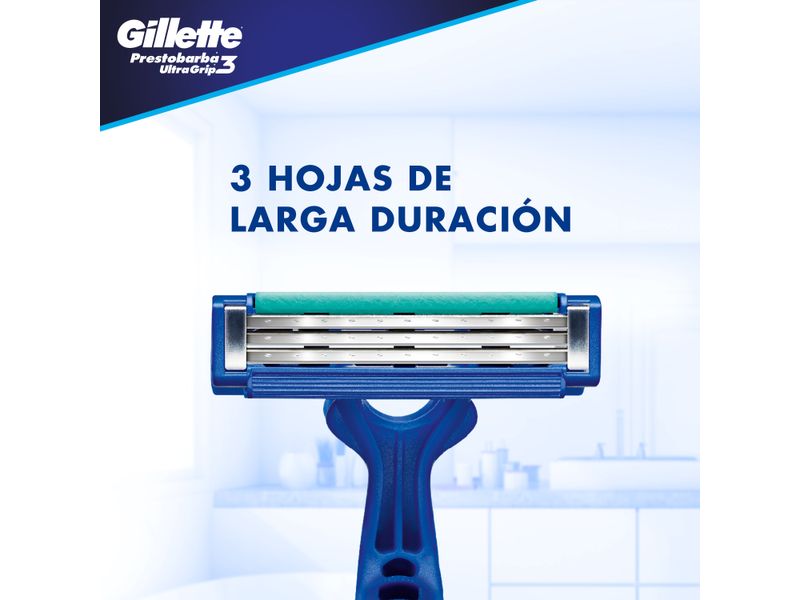 Rasuradora-Desechable-marca-Gillete-Prestobarba-Ultragrip3-4-Uds-5-8561