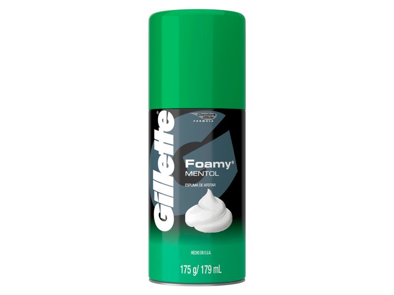 Espuma-Para-Rasurar-marca-Gillette-Foamy-Mentol-Refrescante-179-ml-2-10388