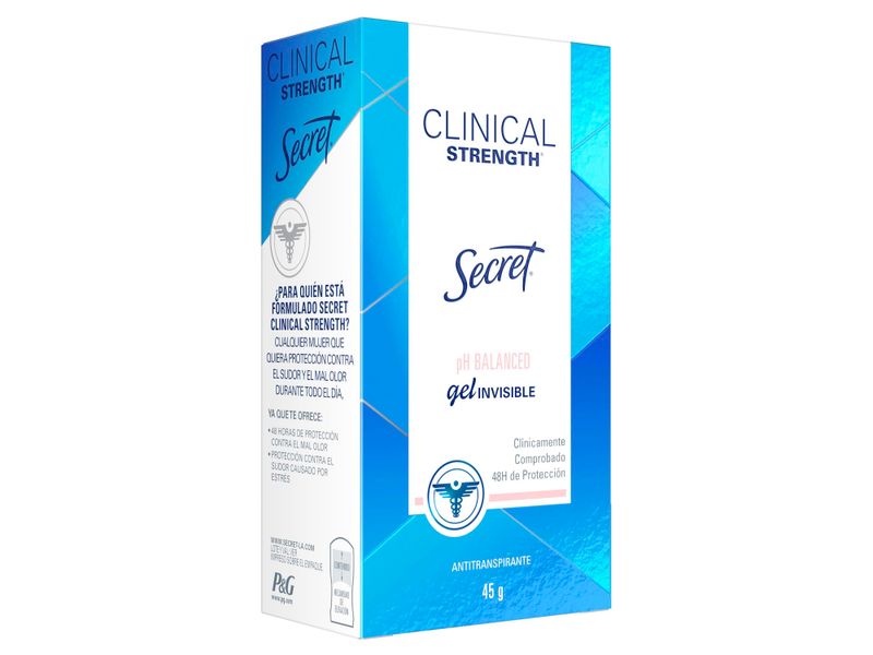 Antitranspirante-marca-Secret-Clinical-Strength-Ph-Balanced-Gel-Invisible-45-g-2-19420