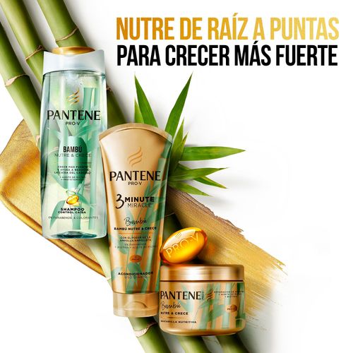 Acondicionador Pantene Pro-V Bambú Nutre & Crece -400 ml