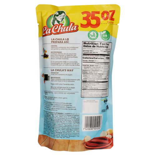 Frijoles La Chula rojos volteados - 1000 g