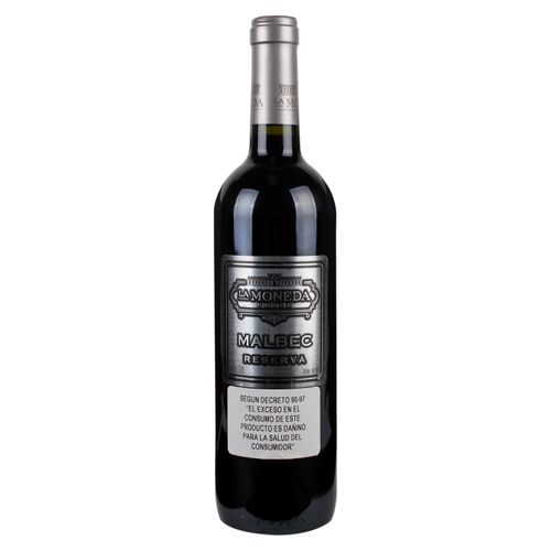 Vino La Moneda Malbec Reserva -750ml