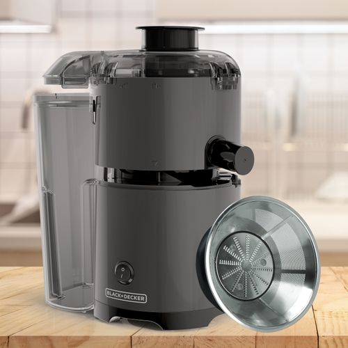 Extractor De Jugos Black & Decker, Modelo Je2500Bla - 300ml