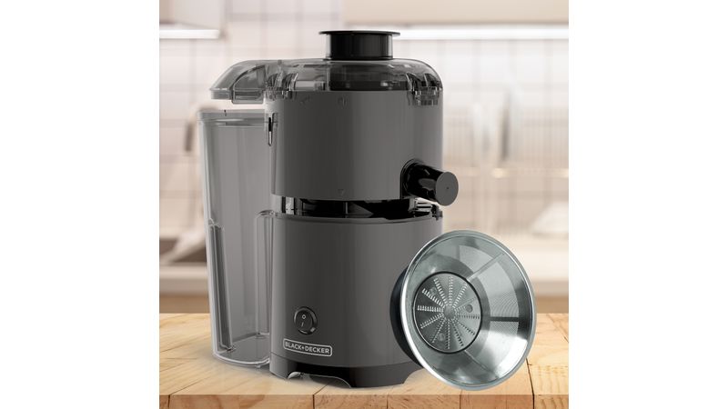 Extractor de jugos Black+Decker JE2500B-LA negro