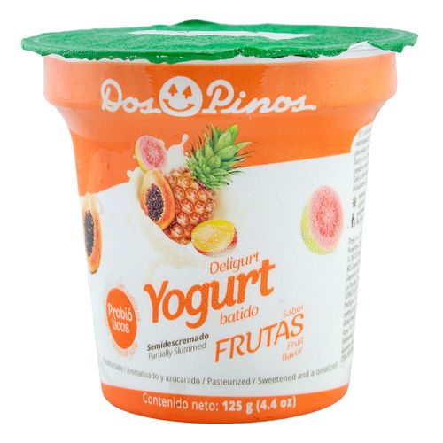 Yogurt Dos Pinos Deligurt Frutas - 125 gr