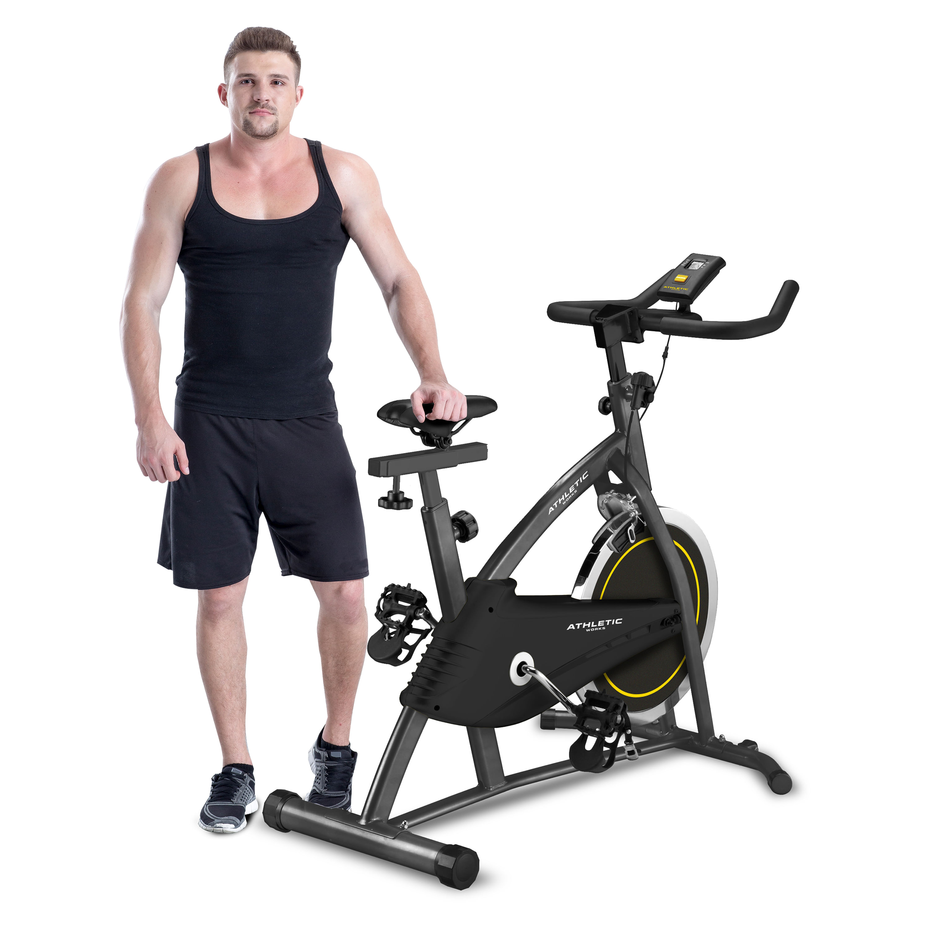 Bicicleta para Spinning, Item p/ Esporte e Outdoor Athletic Works Usado  34322199