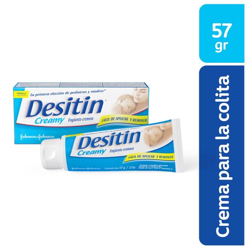Crema Bebé marca Desitin Creamy -57g