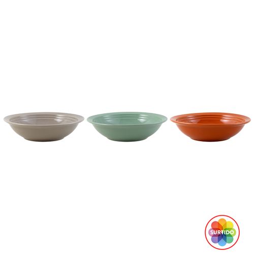 Plato sopero Mainstays de ceramica -8,25 pulgadas
