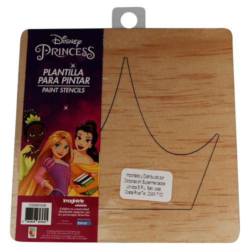 Plantilla Para Pintar Princesas 14cm