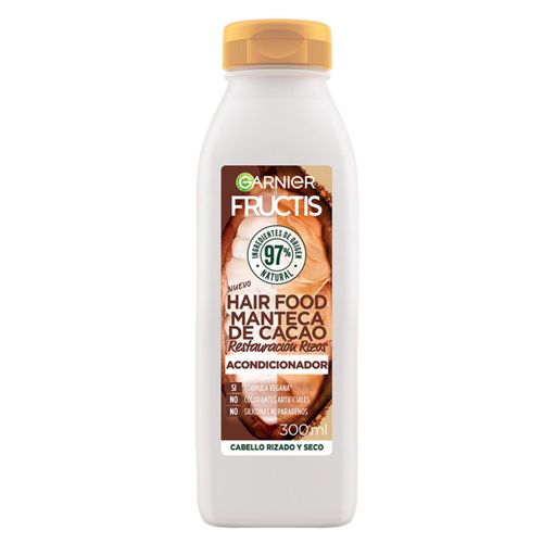 Acondicionador De Reparación De Rizos  Garnier Hair Food Manteca De Cacao - 300ml