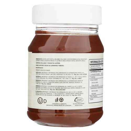 Crema Great Value De Avellanas - 350 g