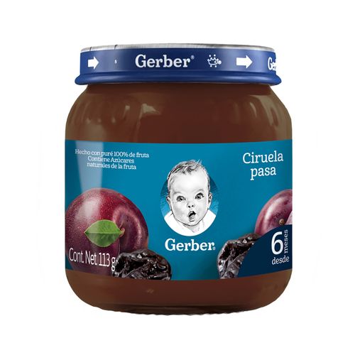 Colado De Ciruela  Gerber® Frasco - 113g