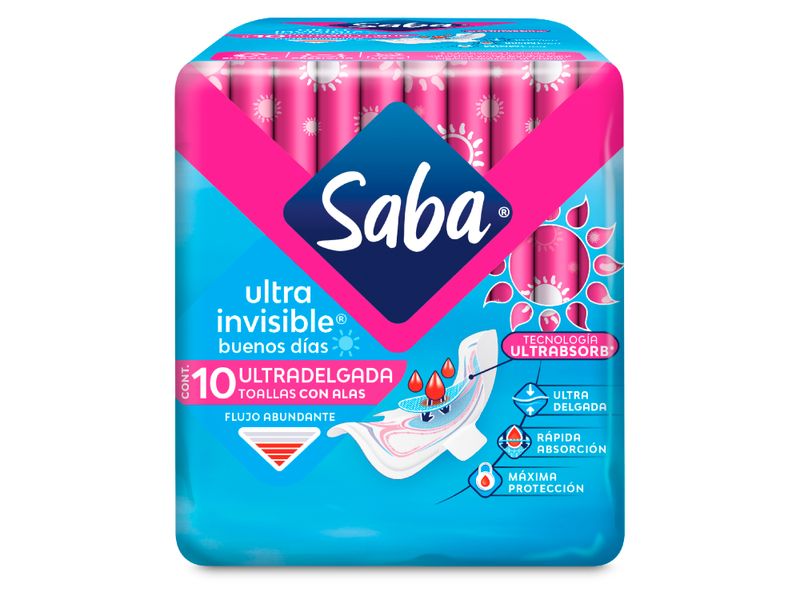 Toallas-Femeninas-Marca-Saba-Ultra-Invisible-Ultradelgada-Flujo-Abundante-Con-Alas-10Uds-1-8779