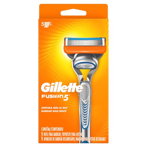 Máquina De Afeitar Gillette Fusion5 Recargable 5 Hojas - 1Uds