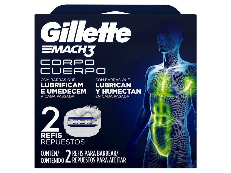 Repuestos-Para-Afeitar-El-Cuerpo-Marca-Gillette-Mach3-2Uds-2-25730