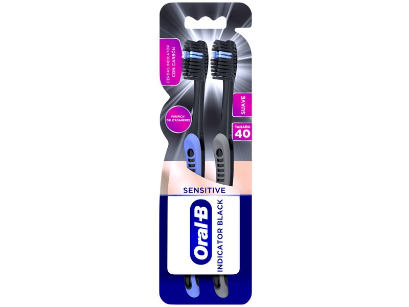 Cepillo-Dental-Marca-Oral-B-Indicator-Black-Charcoal-Suave-2Uds-2-26700