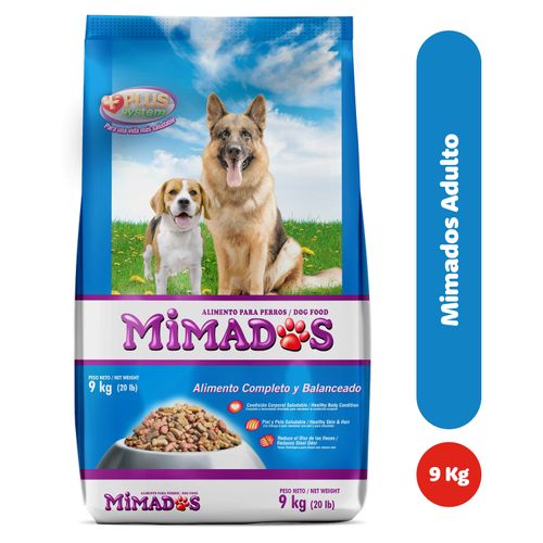 Alimento Mimados Perro Adulto, Todas Las Razas - 9kg