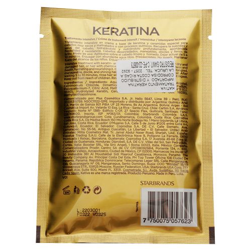 Tratamiento Para Cabello Kativa Keratina -50 g